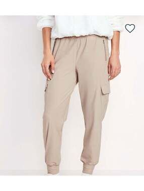 Old Navy High-Waisted SleekTech Cargo Joggers NWT Md